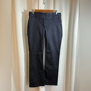 Talbots Signature‎ Boot Cut Jeans Size 6 28 EUC Dark Wash 0416